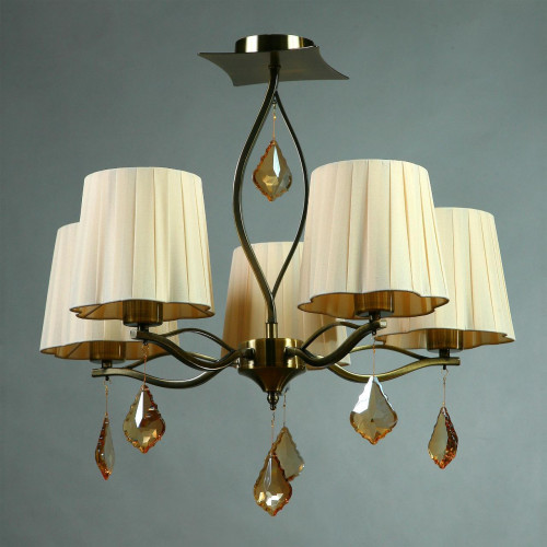 потолочная люстра brizzi bx03203/5 bronze cream в Кургане