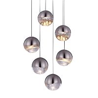 подвесной светильник globo 6u nickel от delight collection в Кургане