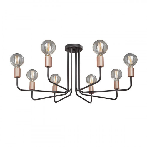 потолочная люстра vitaluce v4525-1/8pl в Кургане
