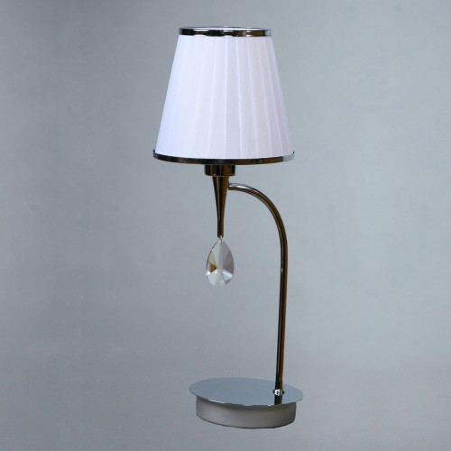 настольная лампа brizzi alora ma01625t/001 chrome в Кургане