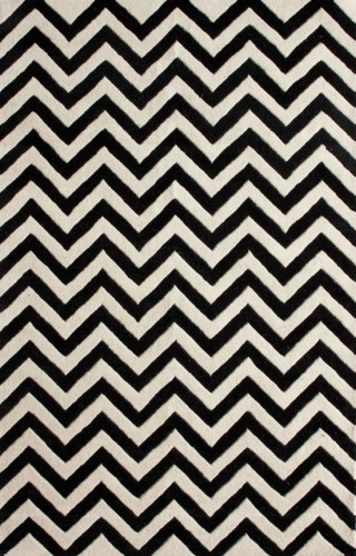 ковер zig zag чёрный 120х180 в Кургане