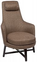 кресло home space brown коричневое в Кургане
