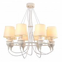 подвесная люстра arte lamp sergio a3326lm-8wh в Кургане