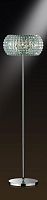 торшер дизайнерский odeon light crista chromo glass в Кургане