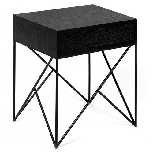 прикроватная тумба prince черный дуб в Кургане