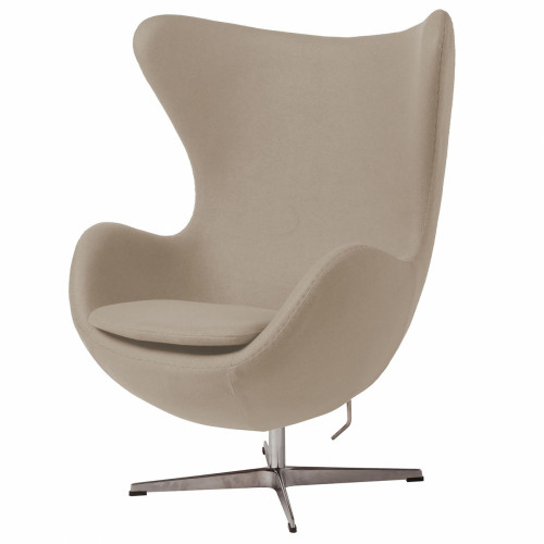 кресло egg chair бежевое в Кургане