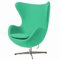 кресло egg chair зеленое в Кургане