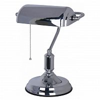 настольная лампа arte lamp banker a2494lt-1cc в Кургане