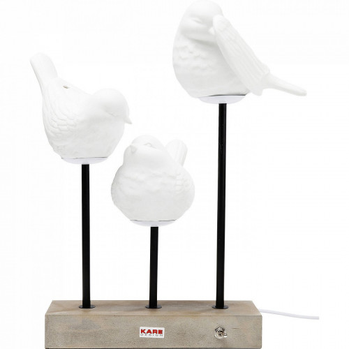 лампа настольная birds белая в Кургане