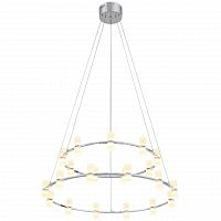 подвесная светодиодная люстра st luce cilindro sl799.103.21 белая в Кургане
