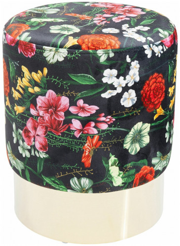 kare design пуф flores, коллекция "флорес" 35*42*35, полиэстер, дсп, сталь, мультиколор в Кургане
