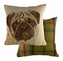 подушка с принтом waggydogs pug в Кургане