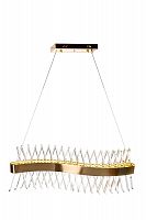 люстра золото wave 80x30 см в Кургане