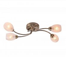 потолочная люстра idlamp carmina 201/4pf-oldbronze в Кургане
