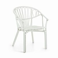 кресло corynn из ротанга белое cc0699fn33 от la forma (ex julia grup) в Кургане