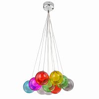 люстра bocci colorful 10 разноцветная в Кургане