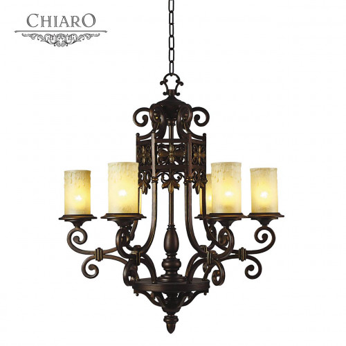 подвесная люстра chiaro айвенго 382011606 в Кургане
