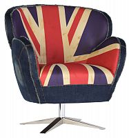 кресло aizek uk flag красное-синее в Кургане