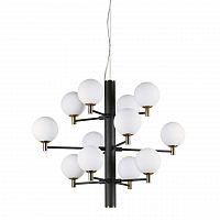 подвесная люстра ideal lux copernico sp12 nero в Кургане