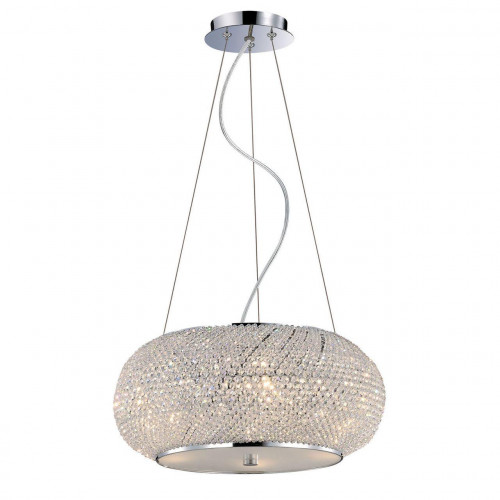 подвесной светильник ideal lux pasha sp6 cromo в Кургане