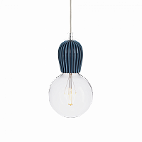 подвесной светильник keramik rib indigo aluminum в Кургане