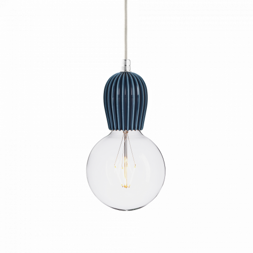 подвесной светильник keramik rib indigo aluminum в Кургане