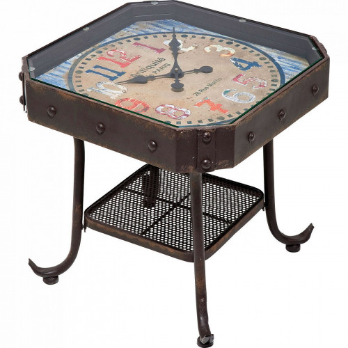 столик приставной antique clock черный в Кургане