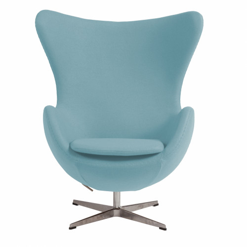 кресло egg chair голубое в Кургане