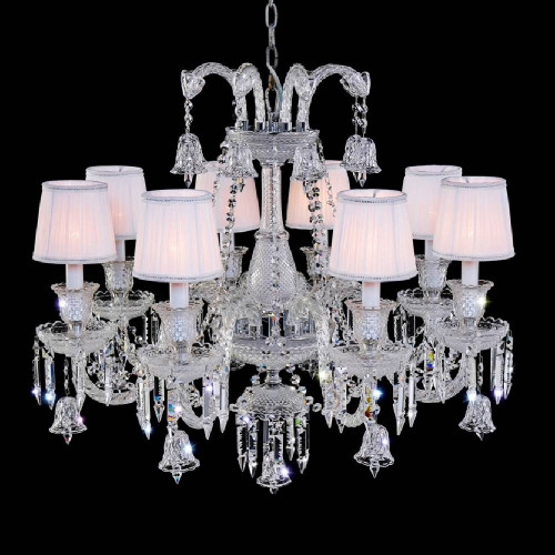 подвесная люстра crystal lux princess sp8 прозрачная в Кургане