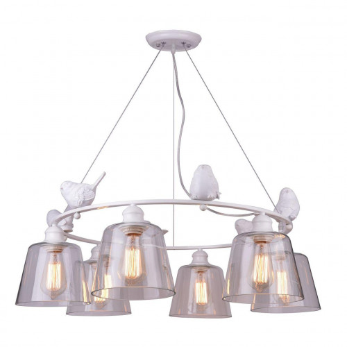 подвесная люстра arte lamp passero a4289lm-6wh в Кургане