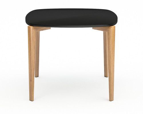 стол обеденный с черной столешницей smooth compact в Кургане