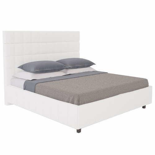 кровать двуспальная 160х200 белая shining modern в Кургане