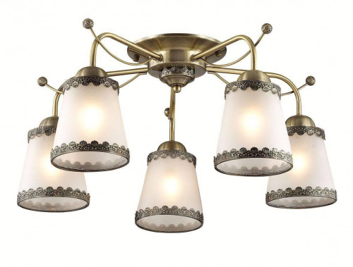 потолочная люстра lumion abbi 3266/5c белая в Кургане
