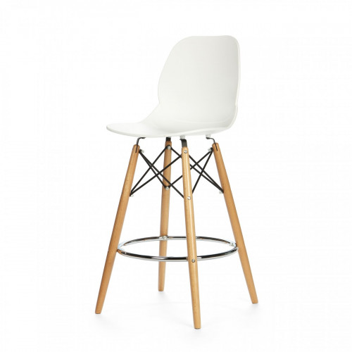 барный стул eiffel (eames style) белый в Кургане