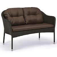 плетеный диван коричневый brown в Кургане