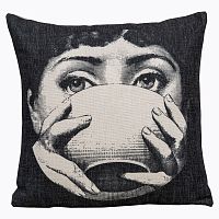 арт-подушка tea time fornasetti в Кургане