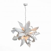 дизайнерская подвесная люстра st luce spiraglio sl453.503.06 белая в Кургане