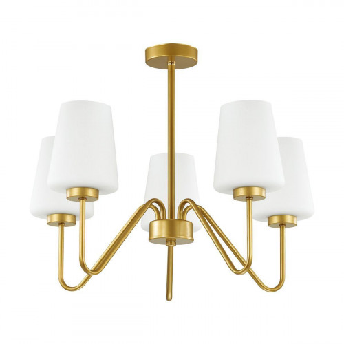 подвесная люстра lumion olivia 3791/5c белая в Кургане
