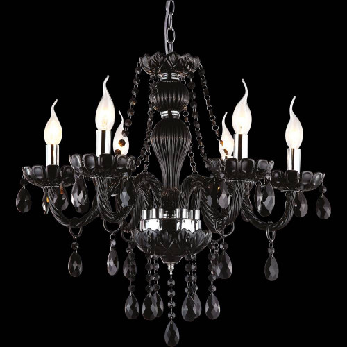 подвесная люстра arte lamp teatro a3964lm-6bk в Кургане