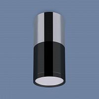 потолочный светодиодный светильник elektrostandard dlr028 6w 4200k хром/черный хром 4690389121982 в Кургане