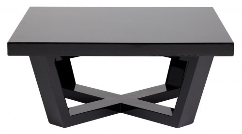 стол журнальный oak black varnish чёрный, лак в Кургане