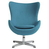 детское кресло egg chair голубое в Кургане