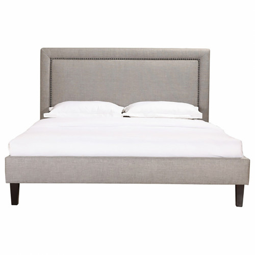 кровать двуспальная 160х200 серая laval upholstered в Кургане