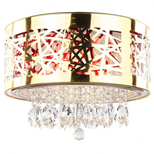 люстра nicolette золото, прозрачная в Кургане