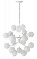 подвесная люстра crystal lux medea white sp18 белая в Кургане