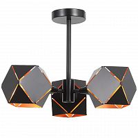 потолочная люстра st luce enigma sl258.402.03 черная в Кургане
