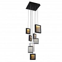 подвесная светодиодная люстра crystal lux valiente sp8 хром в Кургане