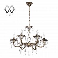 подвесная люстра mw-light свеча 301015006 в Кургане