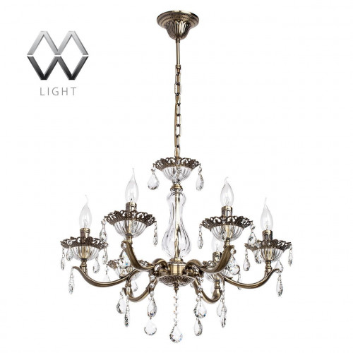 подвесная люстра mw-light свеча 301015006 в Кургане