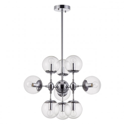 подвесная люстра freya richard fr5596pl-09ch хром в Кургане
